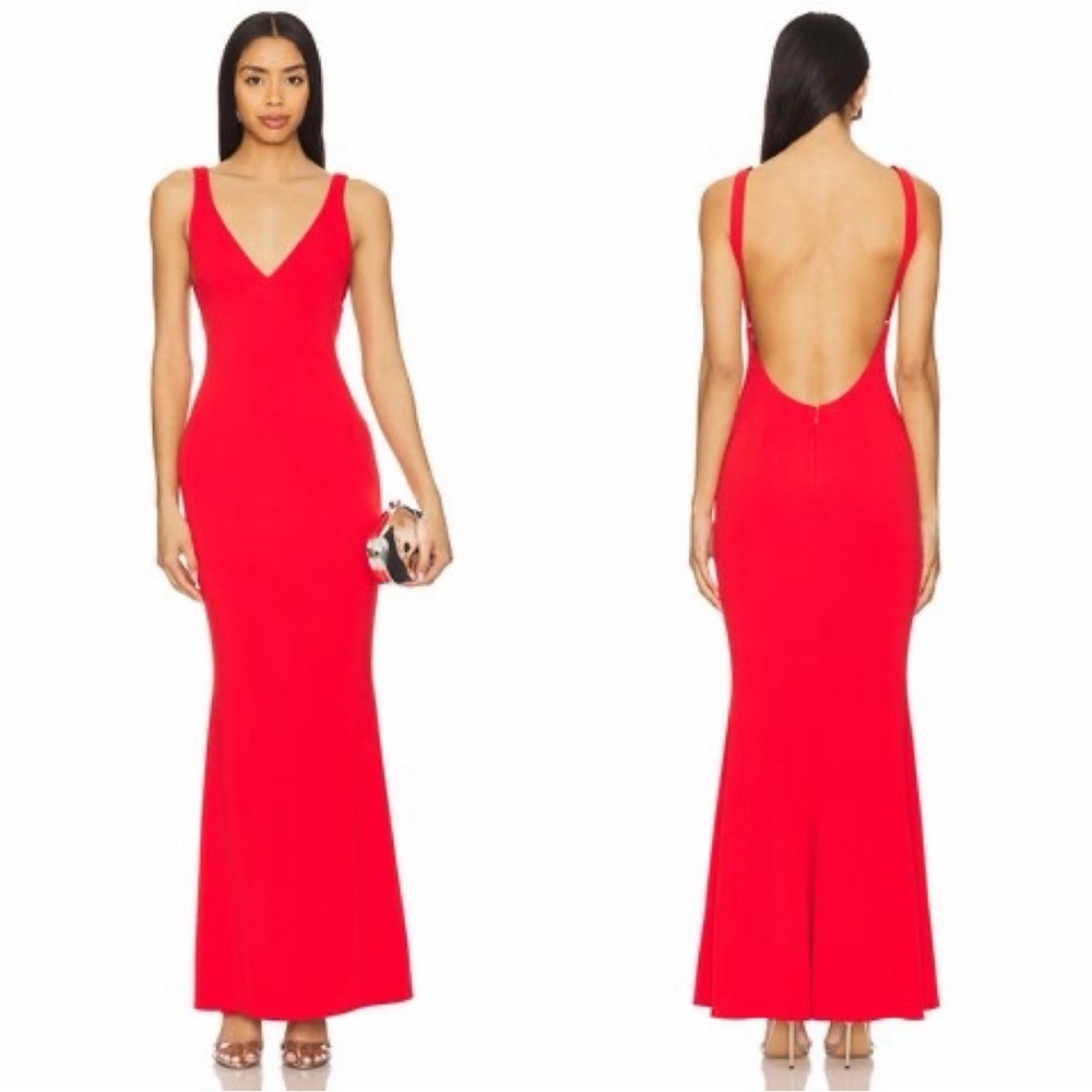 Katie May Tina Gown in Cherry